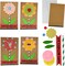 4E's Novelty DIY Mothers Day Craft Kit for Kids 12 Pack, Flower Card Making Kit Spring Bulk Handmade Happy Mother's Day Greeting Card Gifts for Kids Classroom Home Activities